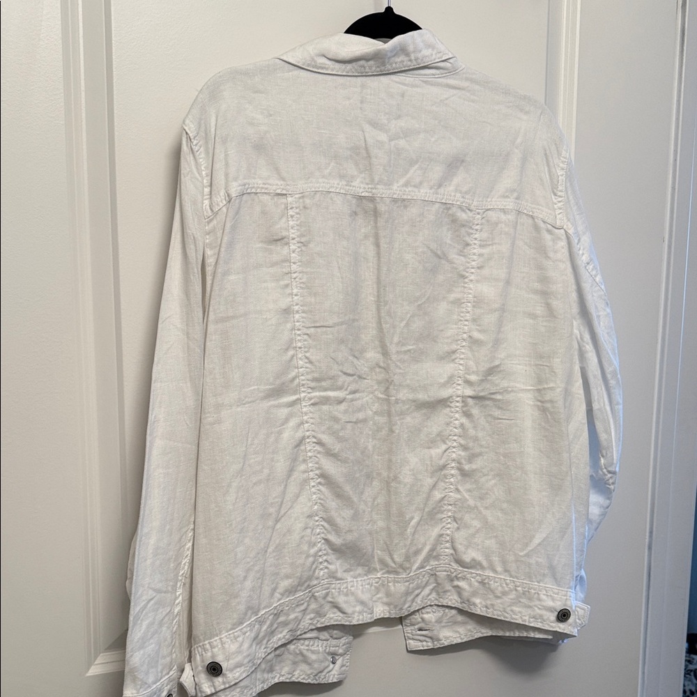 Universal Thread White Denim Jacket - Picture 4 of 5